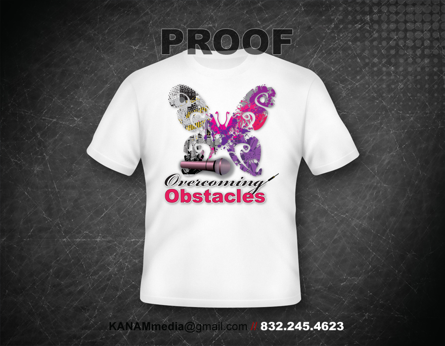 Overcoming Obstacles T-shirt v2.2